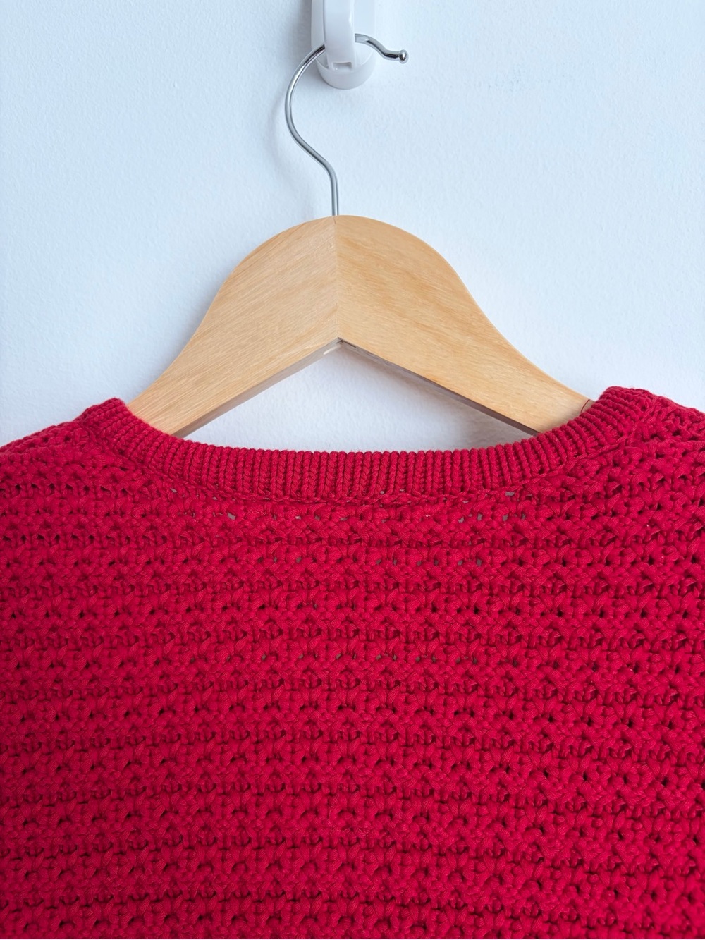 ba&sh - Gaspard Red Textured Cardigan - NWOT - XS - Picture 10 of 15
